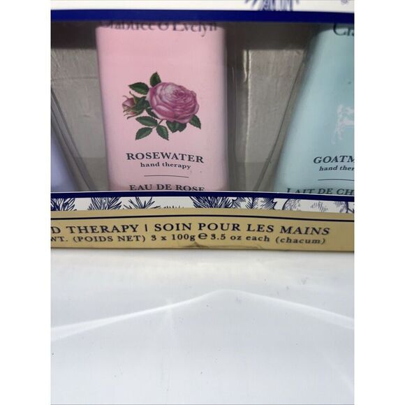 Crabtree & Evelyn Goatmilk, Rosewater & Lavender Hand Therapy Gift Set - Picture 2 of 6